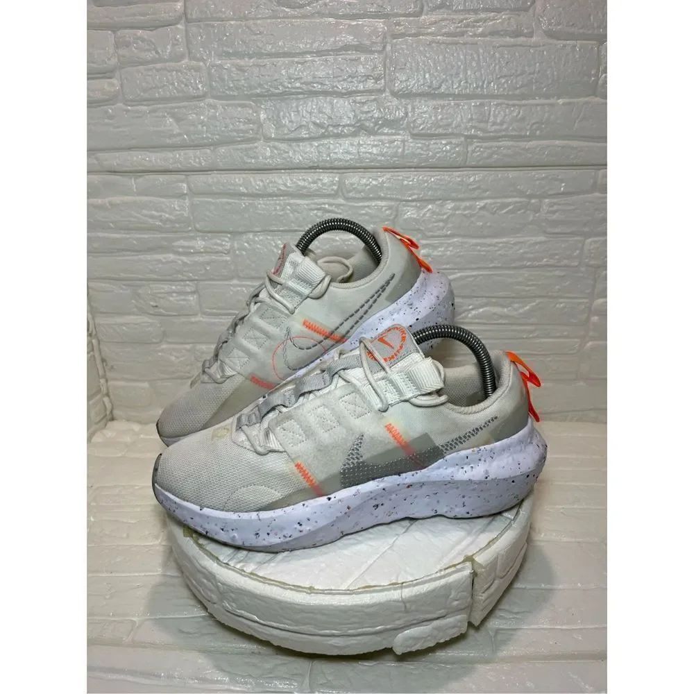 Nike Women's Crater Impact Summit White/Grey Fog-Platinum Tint (CW2386 100)